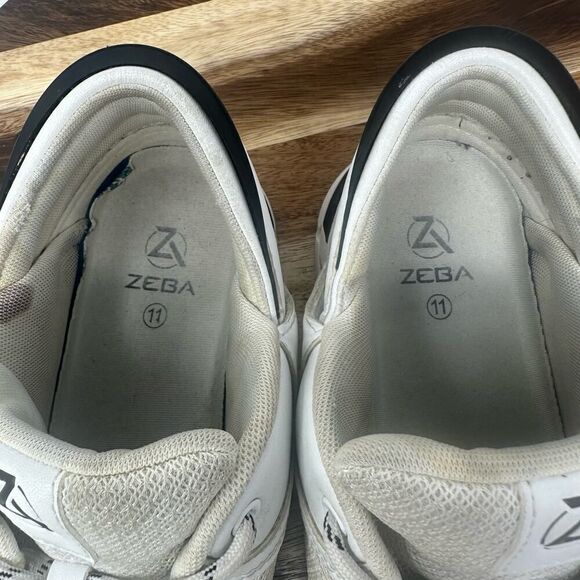 Zeba Arctic Men\'s Size 11 White Cosmic Black Hands-Free Comfort Sneakers Shoes main image 4